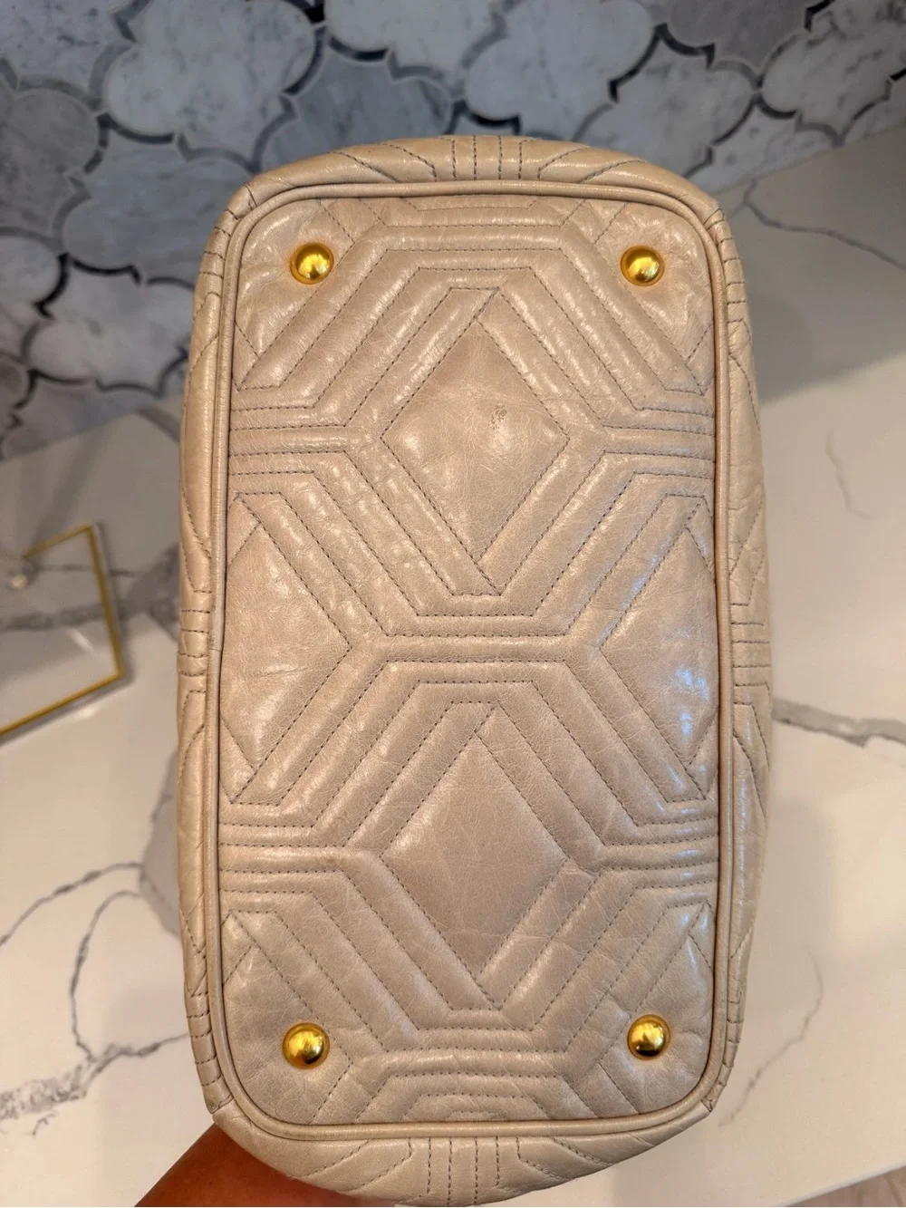 MIU MIU Quilted Leather Crossbody bag